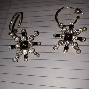 Snowflake earrings